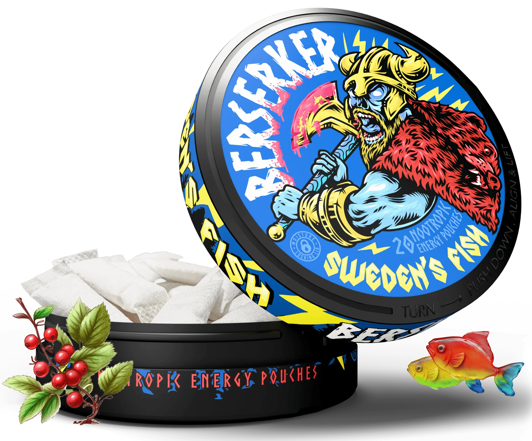 Berserker Sweden's Fish Pouches