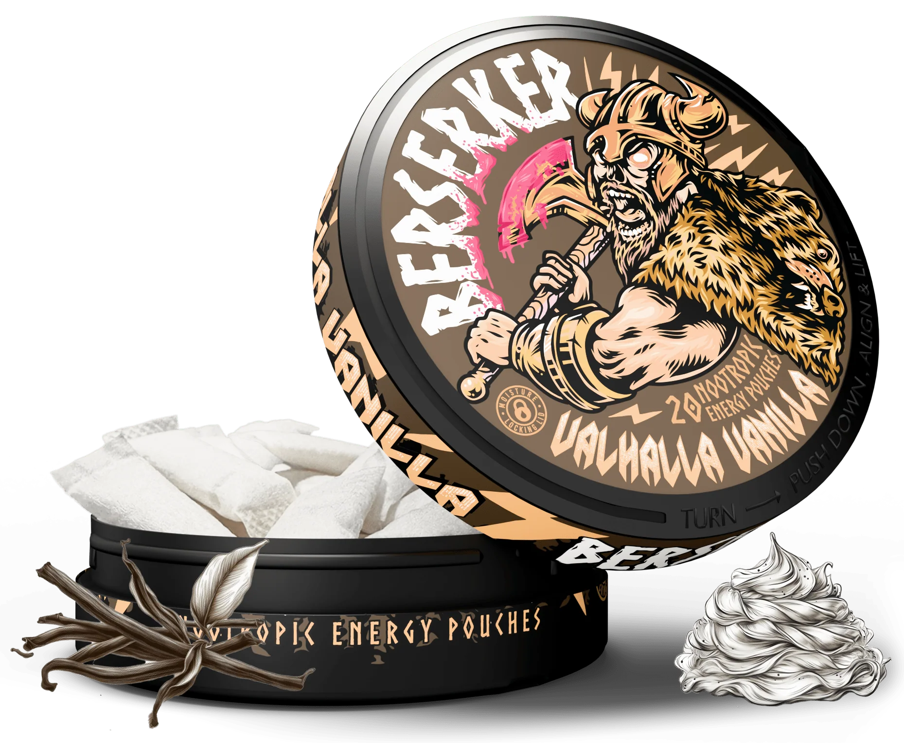 Berserker Valhalla Vanilla Pouches