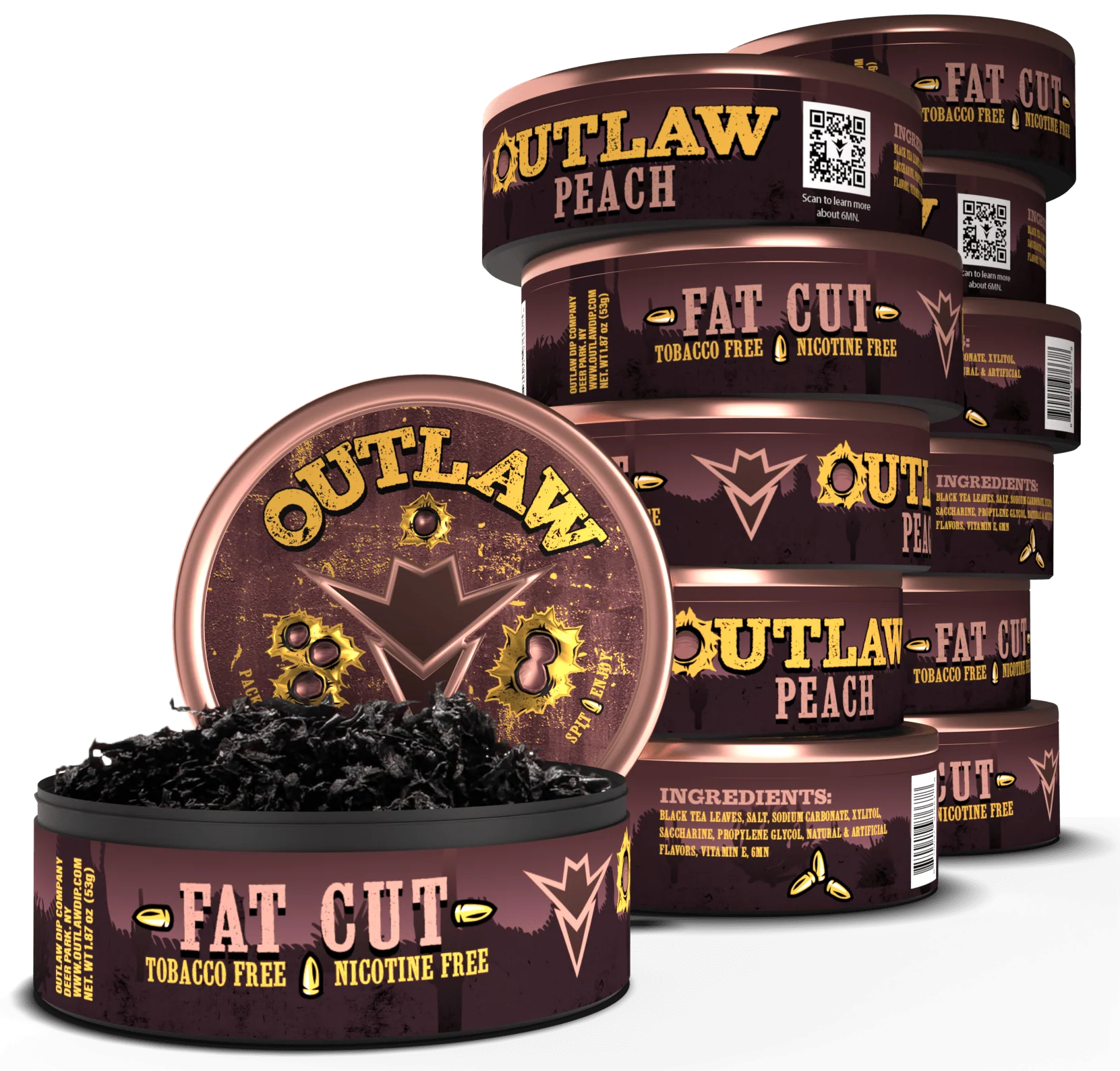 Outlaw Georgia Peach Fat Cut - Image 11
