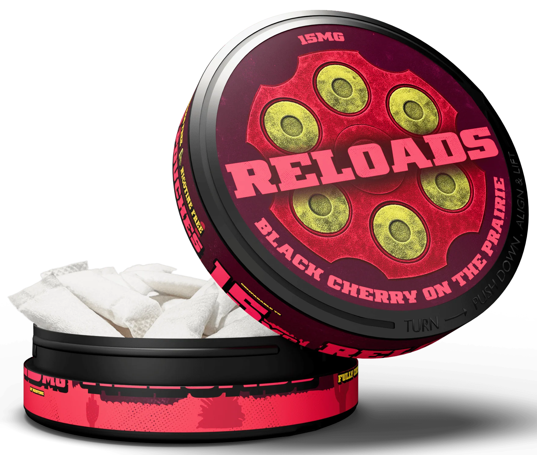 Reloads Black Cherry on the Prairie Pouches - Single