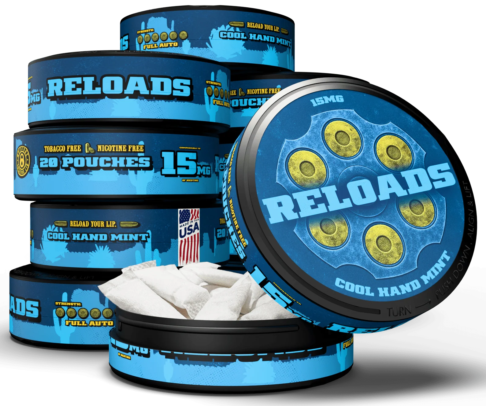 Reloads Cool Hand Mint Pouches - Image 14