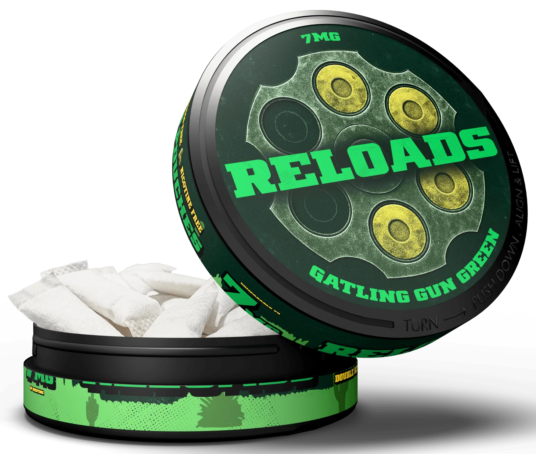 Reloads Gatling Gun Wintergreen Pouches - Single - Image 3