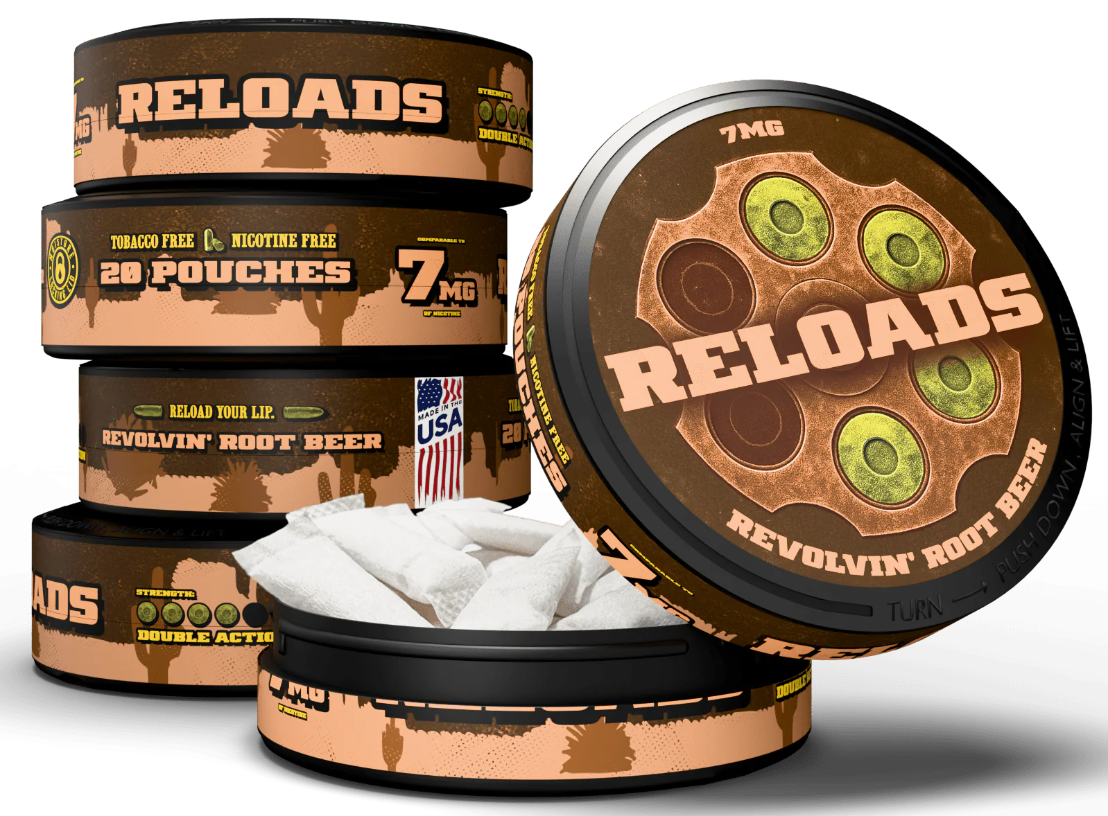 Reloads Revolvin' Root Beer Pouches - Image 11