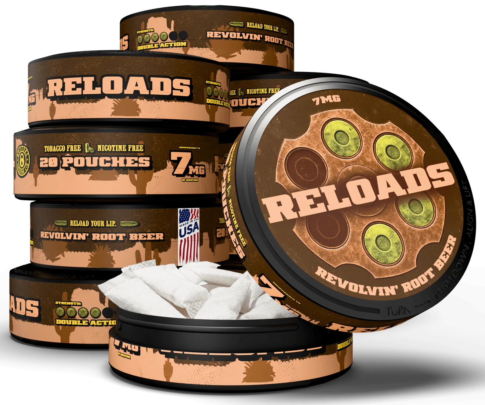 Reloads Revolvin' Root Beer Pouches - Image 12