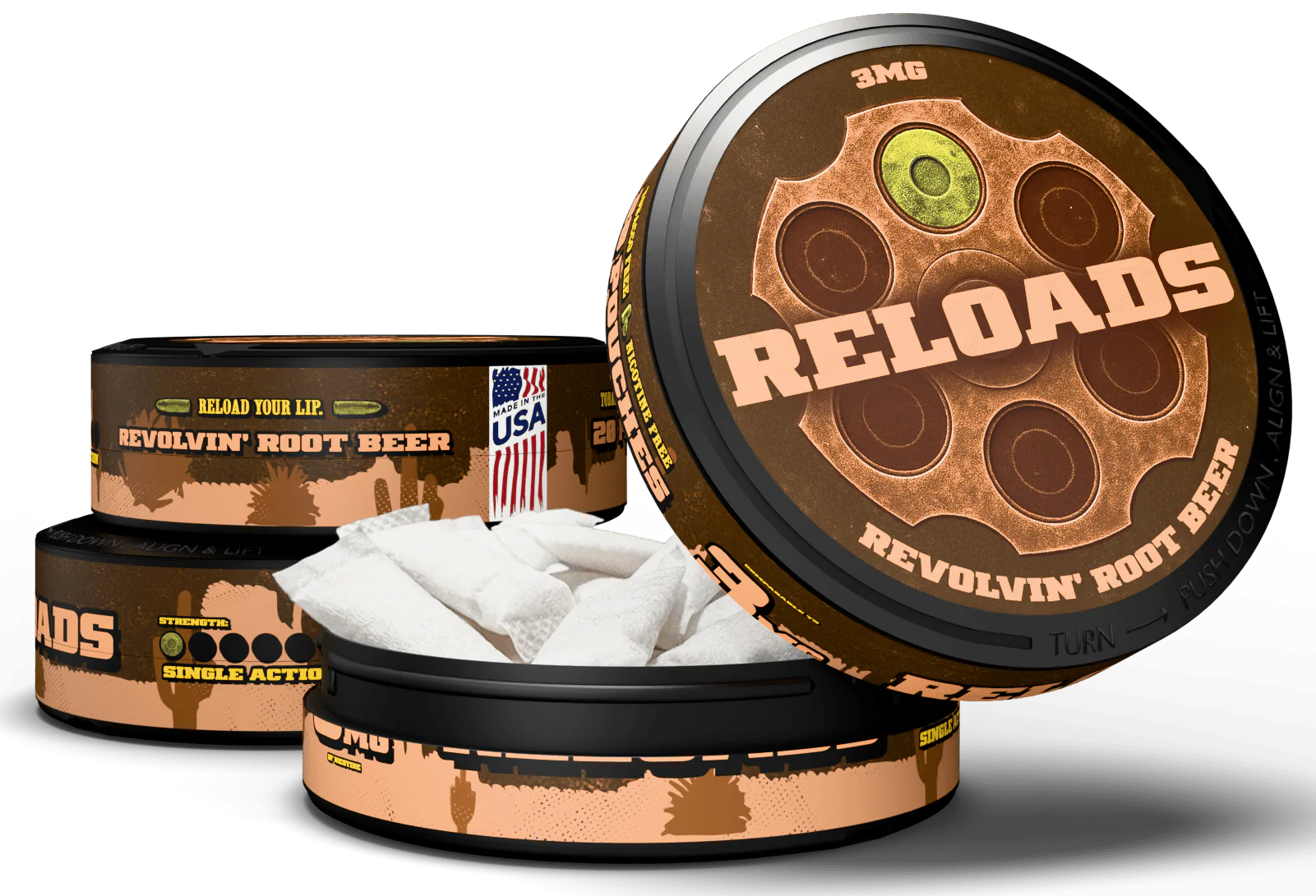 Reloads Revolvin' Root Beer Pouches - Image 7