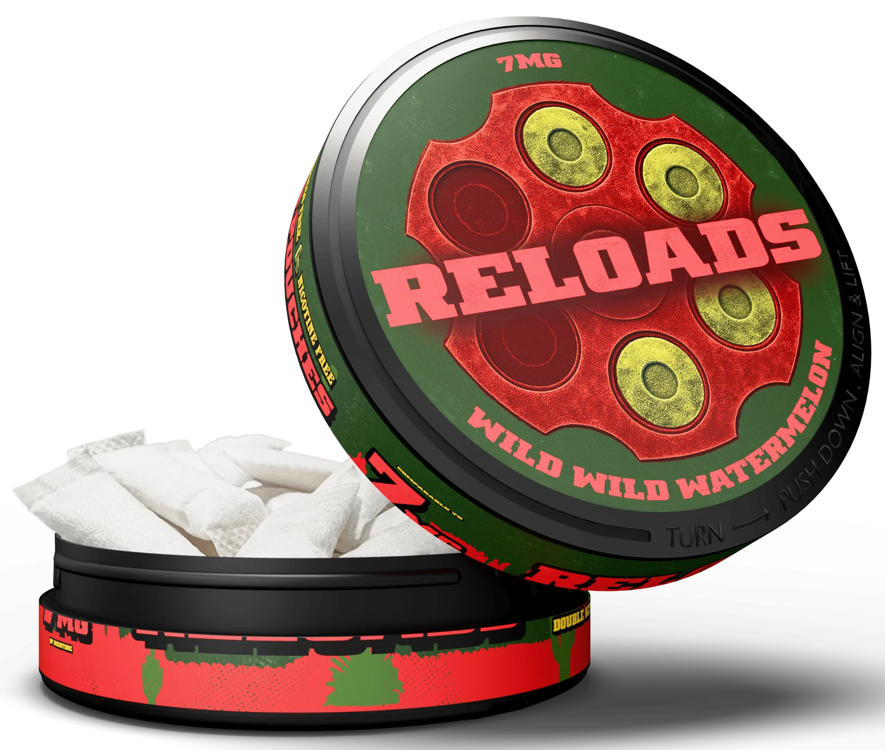 Reloads Wild Wild Watermelon Pouches - Single - Image 3
